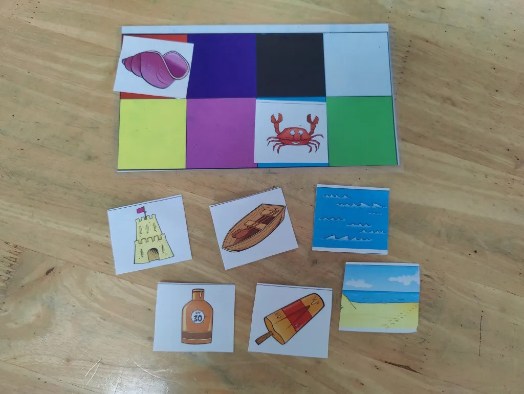 A simple barrier game